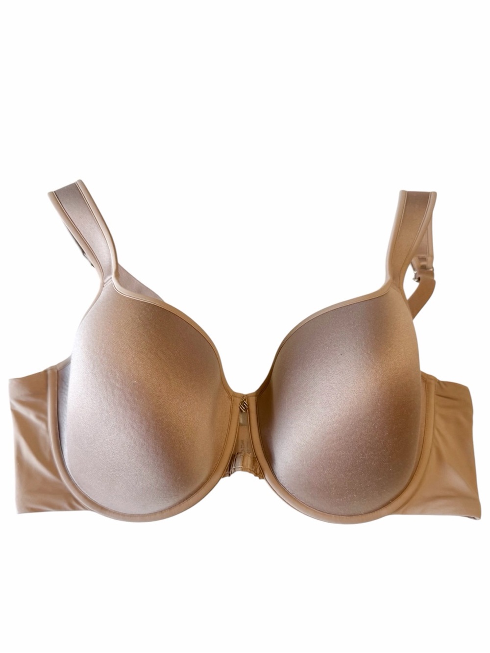 ThirdLove 24/7 Classic T-Shirt Bra 38D Nude Beige Smooth Underwire Full Coverage